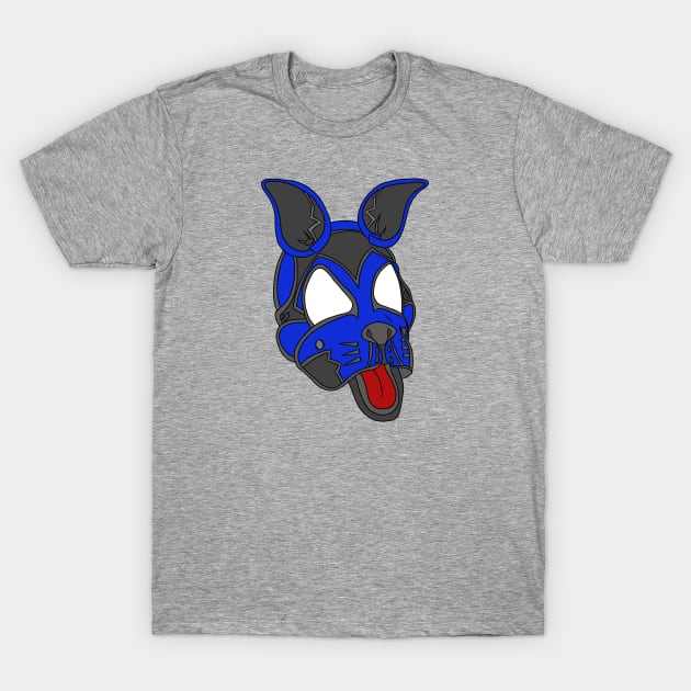 Blue Human Pup! T-Shirt by Ndanceart